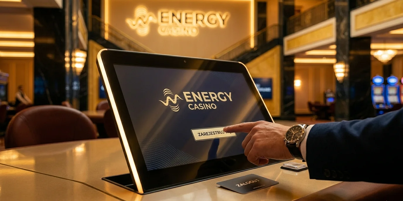 Energy Casino rejestracja — formularz w lobby kasyna